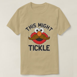 Camiseta isto pode fazer cócegas
