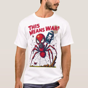 Camiseta Isto Significa Guerra! – A Vingança da Aranha