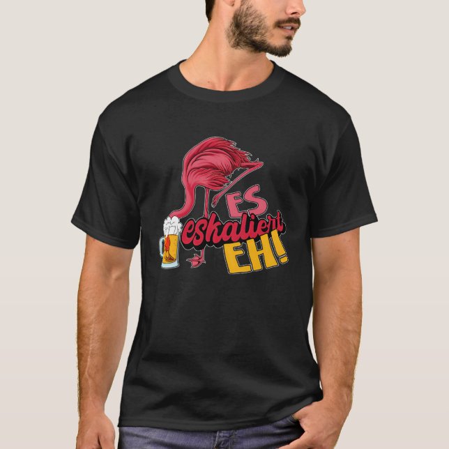 Camiseta It escalates eh flamingo (Frente)
