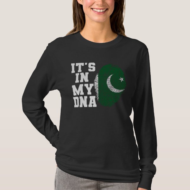 Camiseta It s In My DNA Pakistani Flag pakistan (Frente)