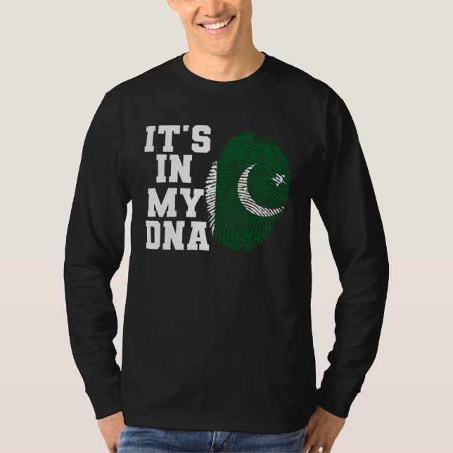 Camiseta It s In My DNA Pakistani Flag pakistan (Frente)