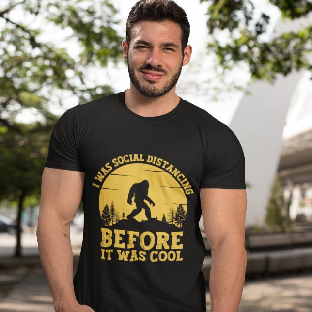 Camiseta It was social distancing before it was cool Funny (Criador carregado)