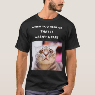 Camiseta It Wasnt a Fart Funny Cat Gifts Toys Men Girls
