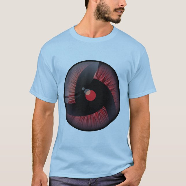 Camiseta Itachi Mangekyou Sharingan T-Shirt (Frente)