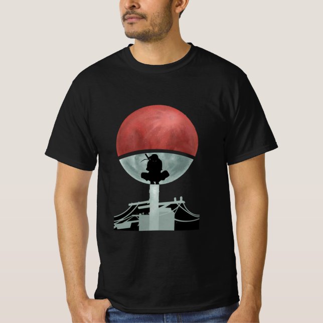 Camiseta Itachi Uchiwa (Frente)