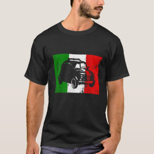 Camiseta Itália Auto 500 Pequeno Carro Kult Italia Car Manu