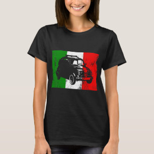 Camiseta Itália Auto 500 Pequeno Carro Kult Italia Car Manu