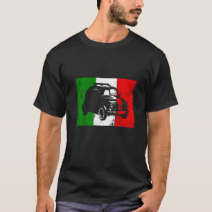 Camiseta Itália Auto 500 Pequeno Carro Kult Italia Car Manu