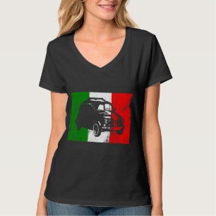Camiseta Itália Auto 500 Pequeno Carro Kult Italia Car Manu