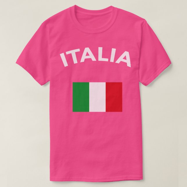 Camiseta Itália Bandeira (Frente do Design)