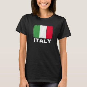 Camiseta Itália Bandeira Apoio a Mulheres Pessoas Italianas