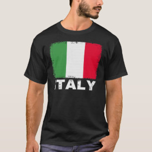 Camiseta Itália Bandeira Apoio a Mulheres Pessoas Italianas