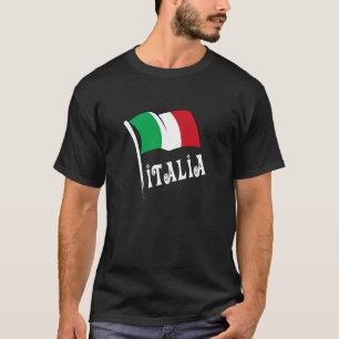 Camiseta Itália Bandeira da Itália