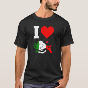 Camiseta Itália Bandeira de Veneza I Love Veneza