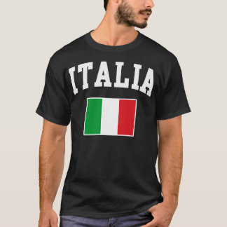 Camiseta Itália Bandeira Itália