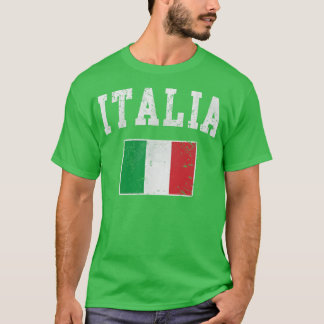 Camiseta Itália Bandeira Itália Italiano