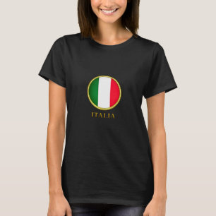 Camiseta Itália - Bandeira Italiana