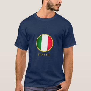 Camiseta Itália - Bandeira Italiana