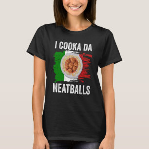Camiseta Itália Bandeira Raízes Italianas Foodie I Cooka Da