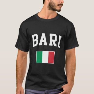 Camiseta Italia Bari Toscânia Sicília Itália Bandeira Itali