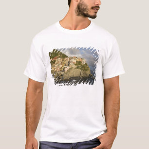 Camiseta Itália, Cinque Terre, Manarola. Aldeia no penhasco