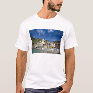 Camiseta Itália, Cinque Terre, Vernazza, Porto e Igreja 2