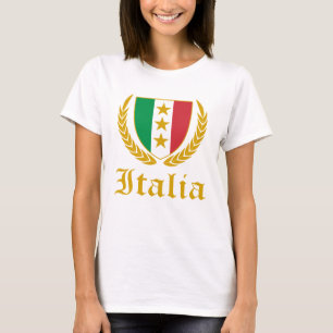 Camiseta Italia Crest