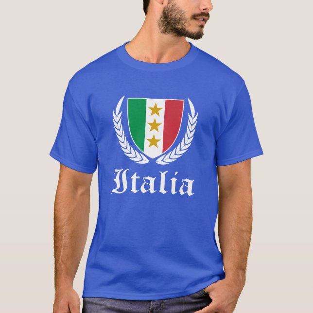 Camiseta Italia Crest (Frente)