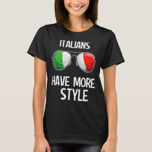 Camiseta Itália Diversão Itália Slang Itália Pun Italianos
