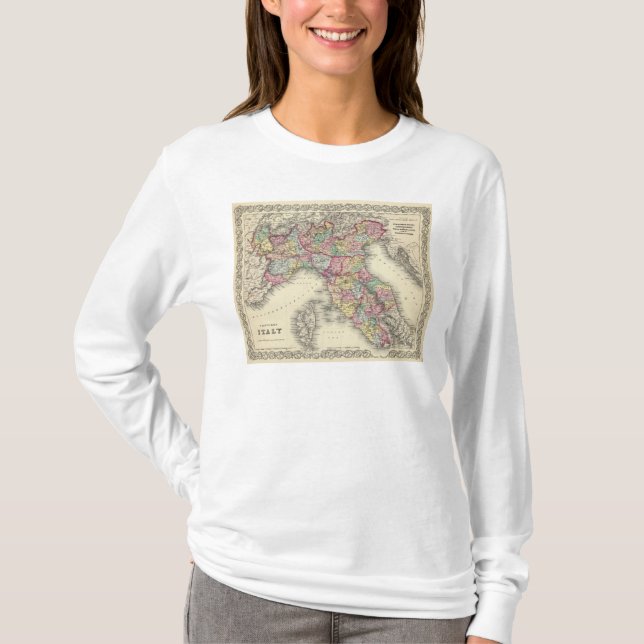 Camiseta Italia do norte (Frente)