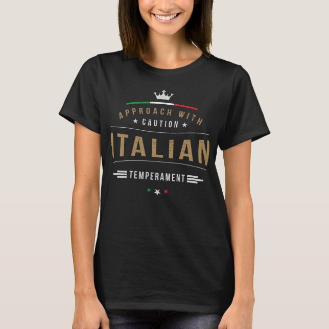 Camiseta Itália Encantada Mulheres (Frente)