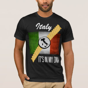 Camiseta Itália Está no meu DNA Ancestralidade Bandeira I