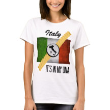 Itália Está no meu DNA Ancestralidade Bandeira Ita