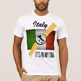 Camiseta Itália Está no meu DNA Ancestralidade Bandeira Ita