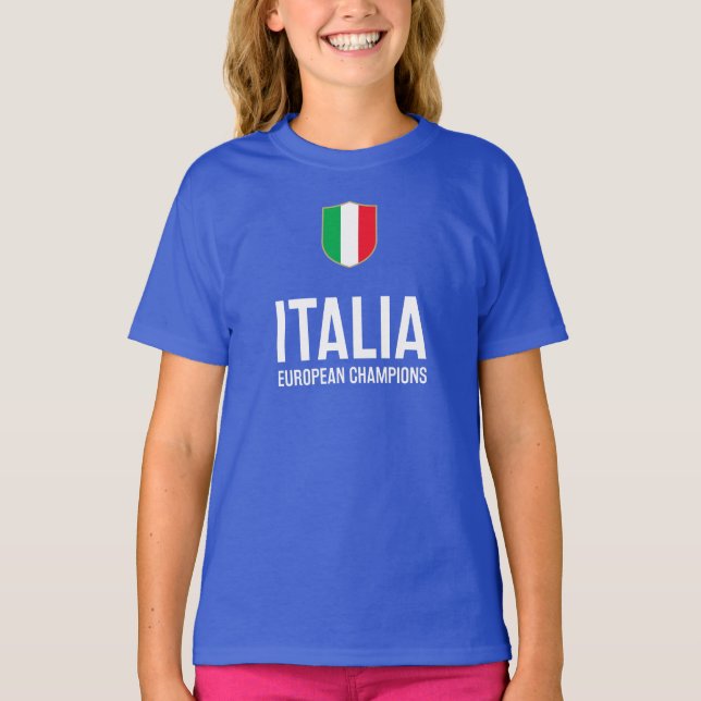 Camiseta Italia European Champions T-Shirt (Frente)