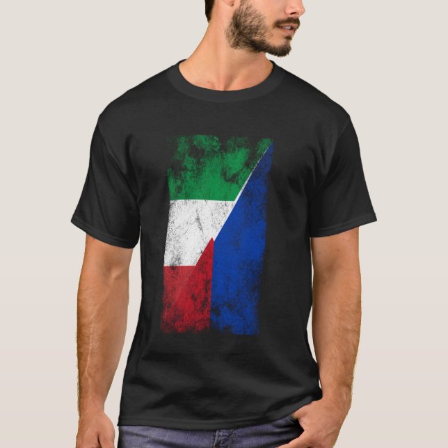 Camiseta Itália Filipinas: Sinalizadores - italiano Filipin (Frente)