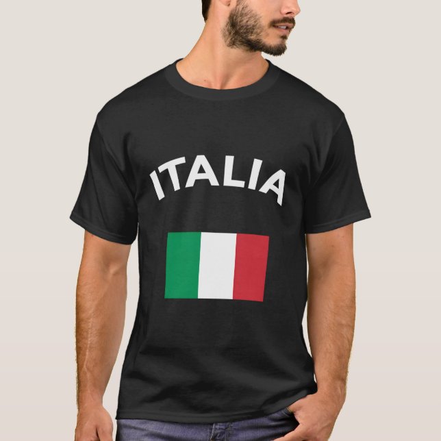 Camiseta Italia Flag (Frente)