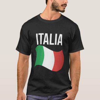 Camiseta Italia Flag Emblem