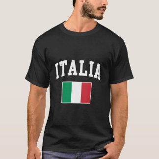 Camiseta Italia Flag Itália Italiano Family