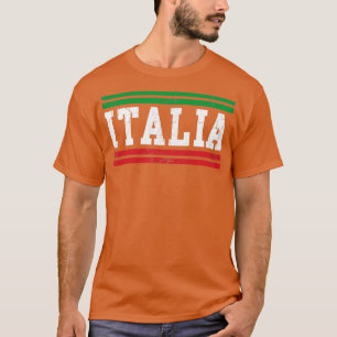 Camiseta Italia Flag Itália Vintage Distintas