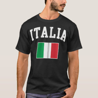 Camiseta Italia Flag Italiano Gift Men Women