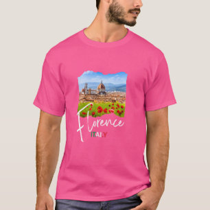 Camiseta Itália Florença Lembrança Florença Firenze