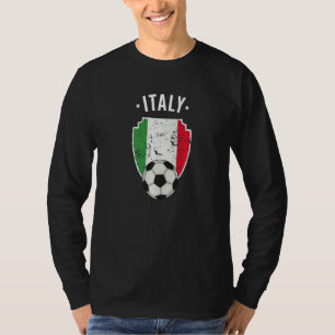 Camiseta Itália Futebol Itália Bandeira Orgulho Italiano