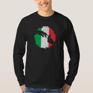 Camiseta Itália Gesto de Mão Itália Gesto de Mão Italiano M