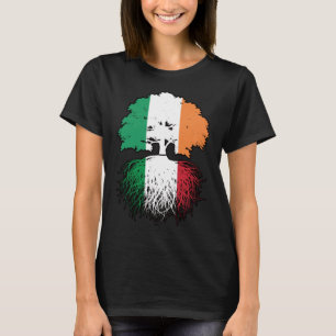 Camiseta Itália Irlanda, Itália, Irlanda, Irlanda, Árvore B