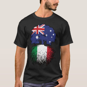 Camiseta Itália, Itália, Austrália Australiana, Bandeira Ra