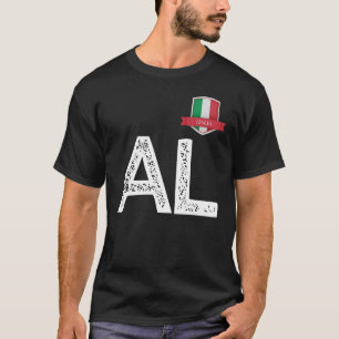 Camiseta Itália Italia Human-Flag A e L Itália Itali