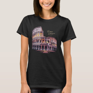 Camiseta Itália Landmark Roma Itália Souvenir Italia Roma C