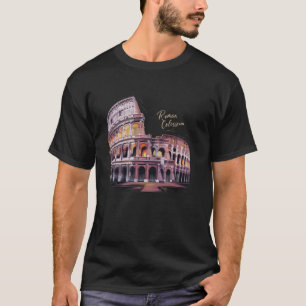 Camiseta Itália Landmark Roma Itália Souvenir Italia Roma C