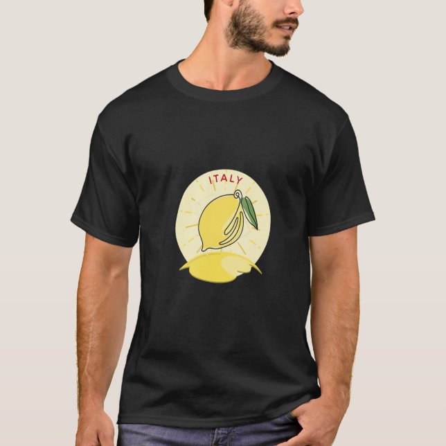 Camiseta Itália Lemons Lemon Lemon (Frente)